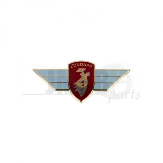 Wing emblem Zundapp Red/White