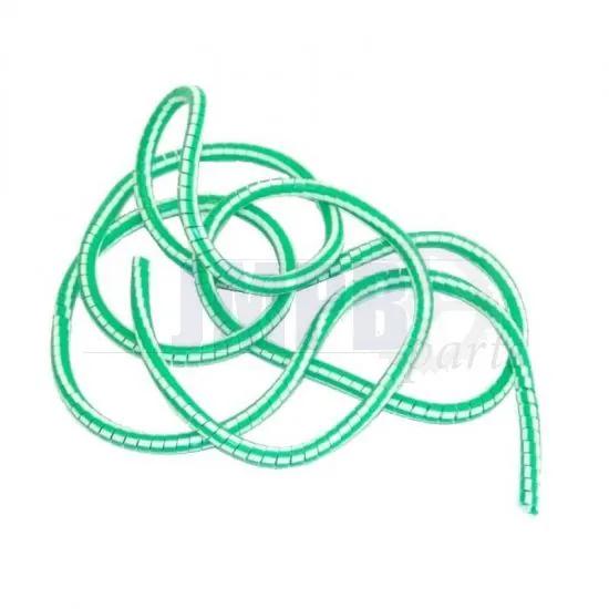 Cover Outer cable White/Green 2 Mtr