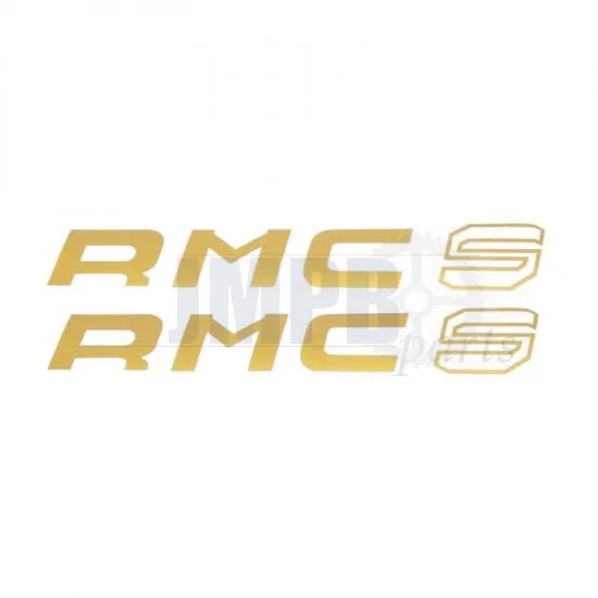 Stickerset Kreidler RMC S Gold 195X30MM