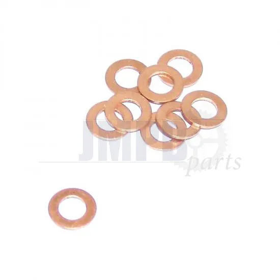 Copper ring 6X12X1MM Din 7603A