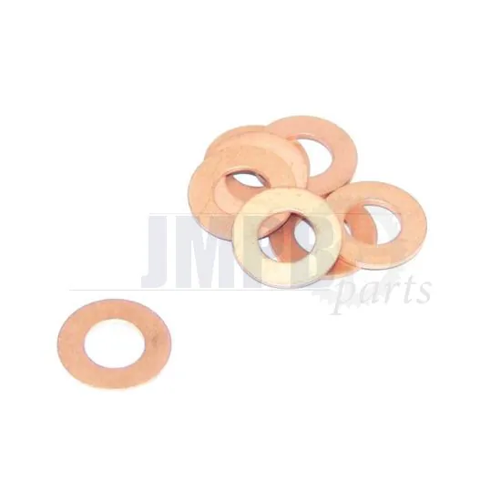 Copper ring 10X20X1,5MM Din 7603A