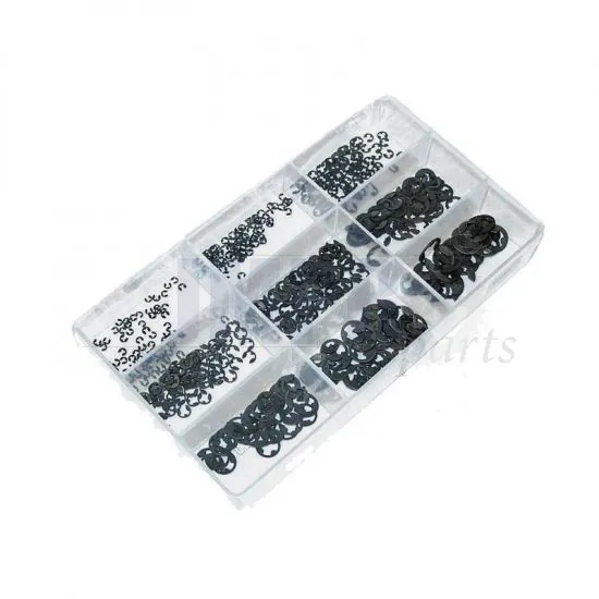 Assortiment set Axle Circlips Din 6799 - 550 Pieces