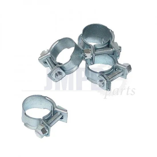 Hose clamp Mini Galvanized 14-15MM