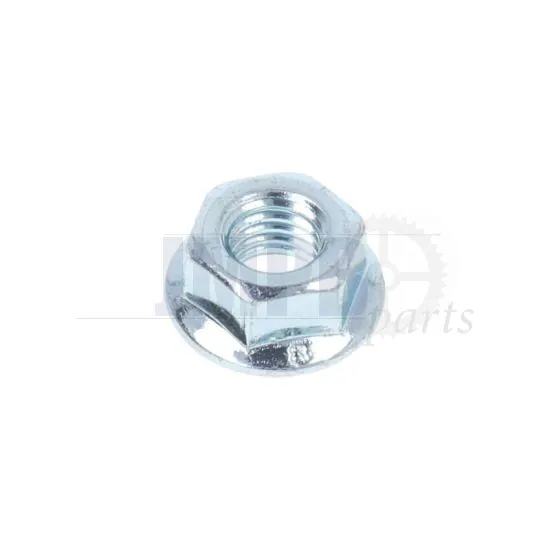 M6 Flange nut Galvanized Din 6923