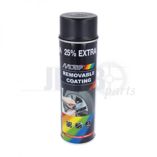 Motip Sprayplast Matt Black - 500 ML