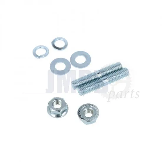 Stud set M6 Intake/Exhaust Flange nuts