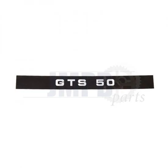 Sticker Zundapp GTS50 Black/White