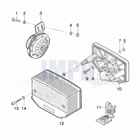Taillight Kreidler RS
