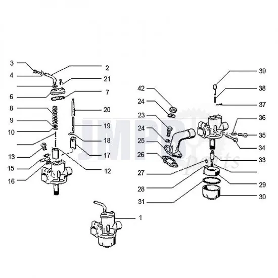Carburettor Puch Maxi