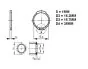 Circlip Crankshaft clutch side - Puch Maxi