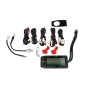 Digital tachometer + temperature gauge Polini 12V
